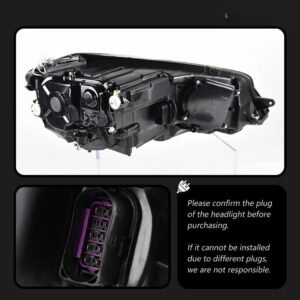 Volkswagen Golf 7.5 aftermarket headlight assembly — image 4