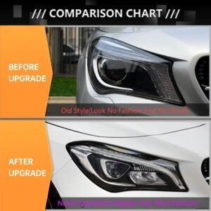 Mercedes-Benz CLA W117 aftermarket headlight assembly — image 2