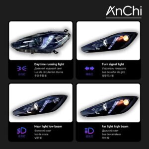 Maserati GranTurismo aftermarket headlight assembly — image 3
